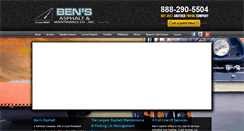 Desktop Screenshot of bensasphalt.com
